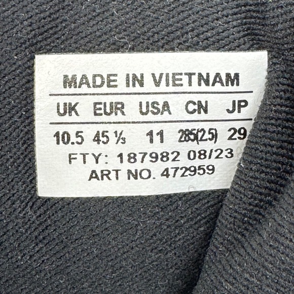 Salomon Elixir Mid Gore-Tex Hiking Trail Boots Black Men's Size 11 Black - Picture 12 of 12